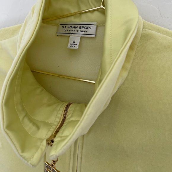 St. John Sport By Marie Gray Track Jacket Size S - Picture 3 of 6